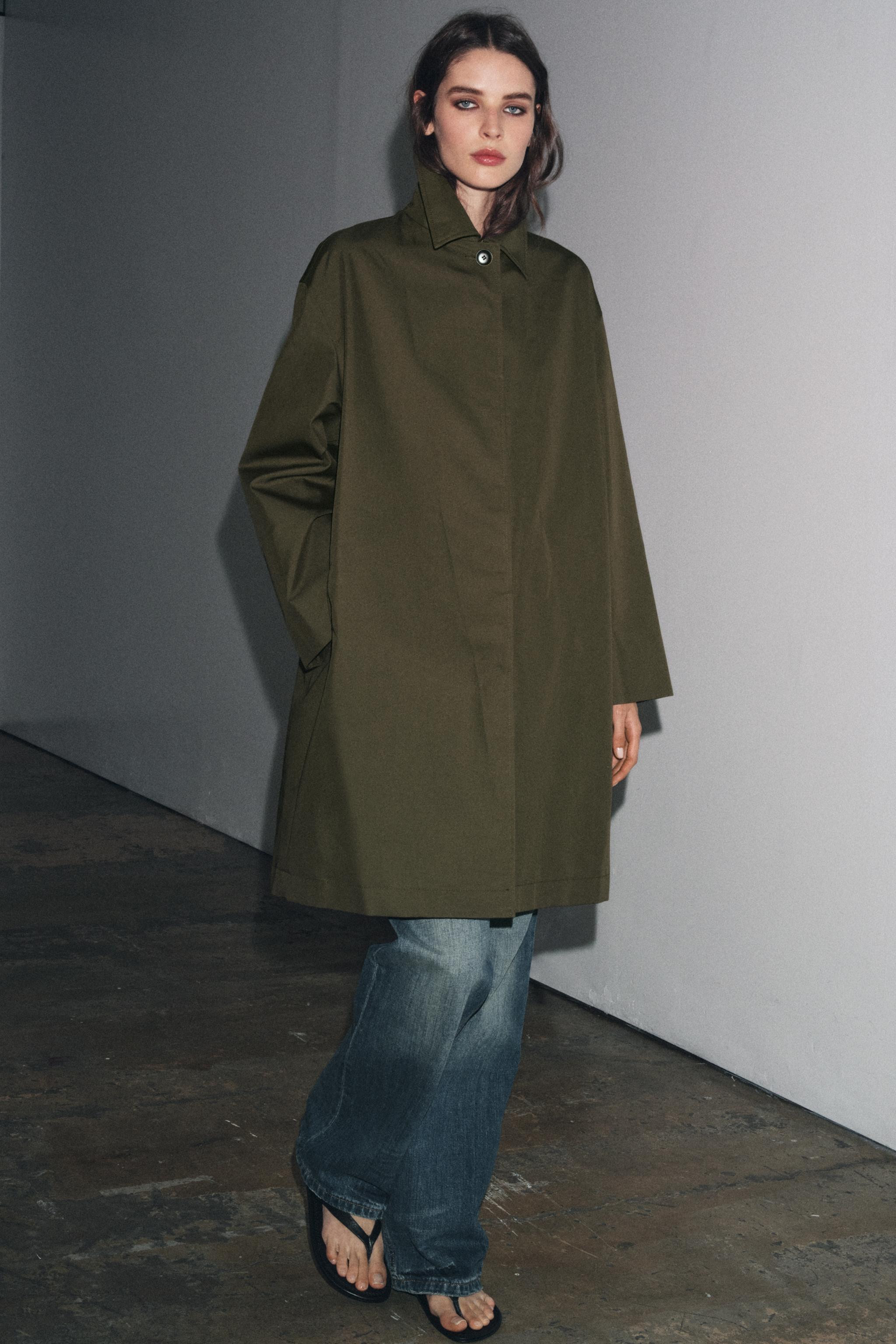 WATER-REPELLENT TRENCH COAT ZW COLLECTION | Zara UK