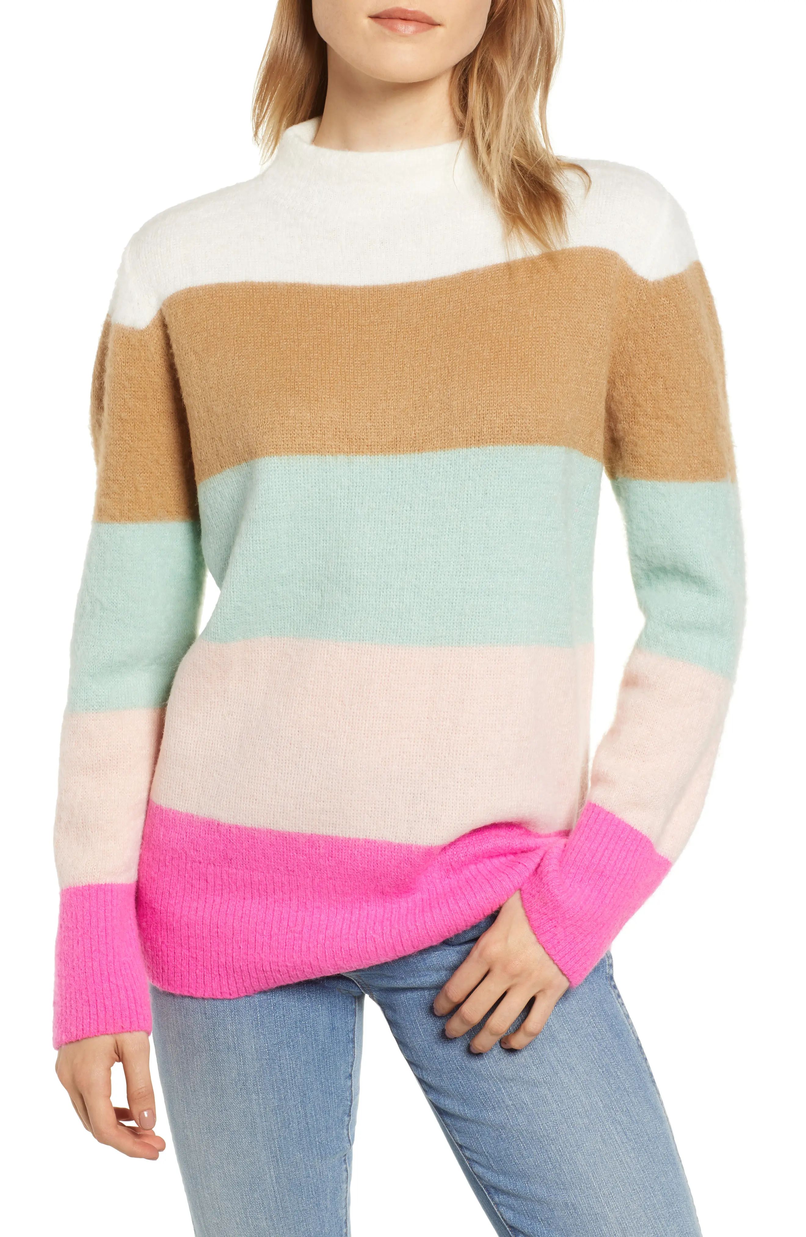 Lou & Grey Grace Air Stripe Sweater | Nordstrom