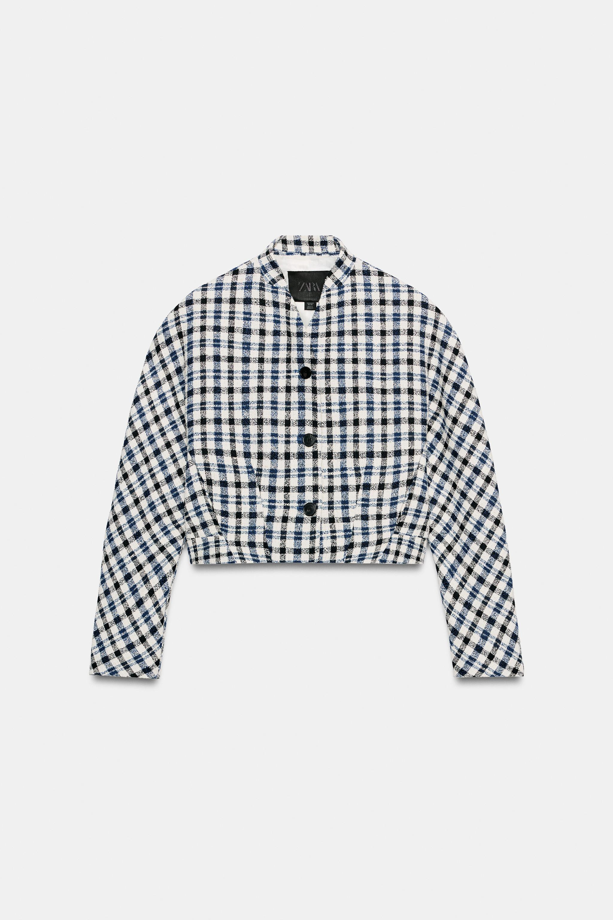ZW COLLECTION PLAID JACKET | Zara Canada