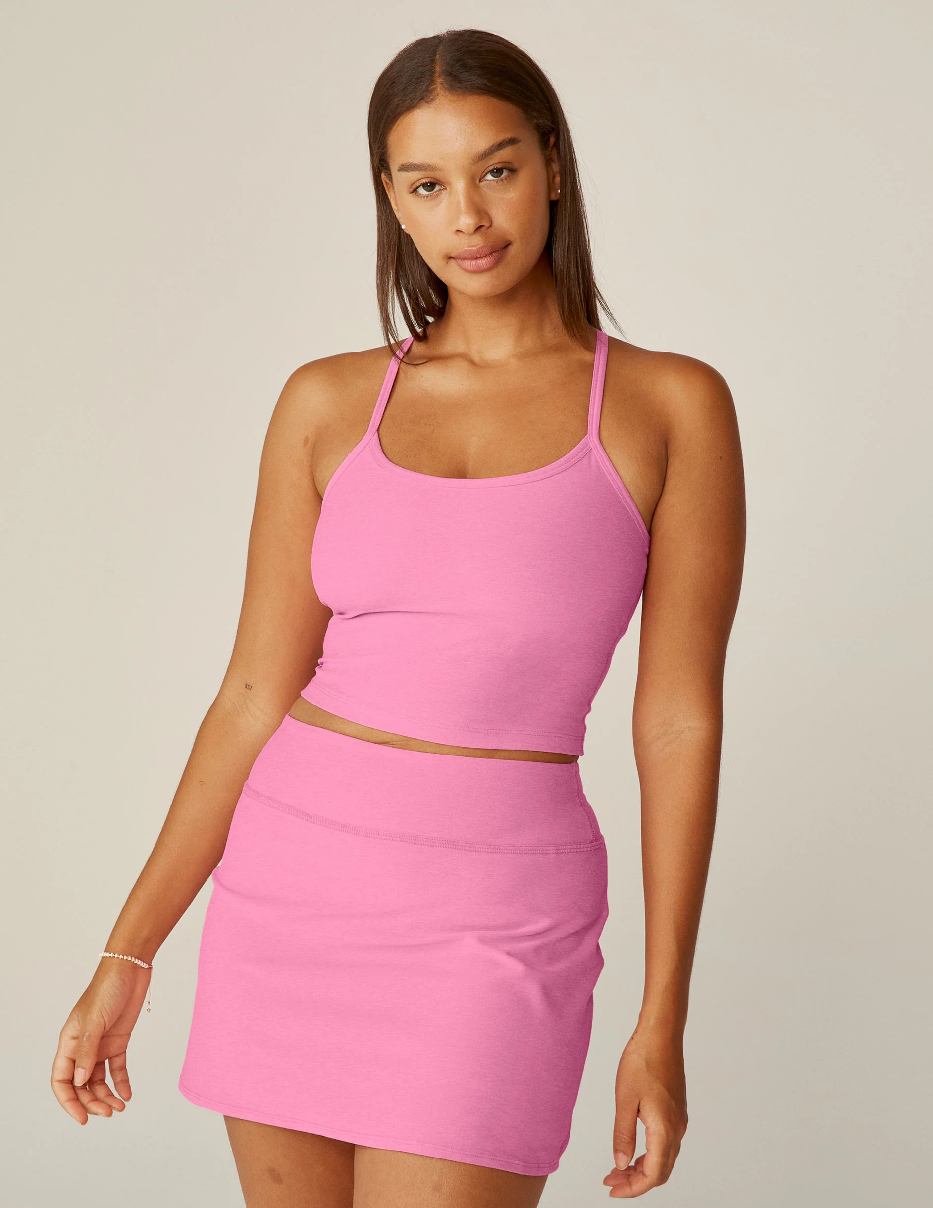 Spacedye Slim Racerback Cropped Tank | Beyond Yoga | Beyond Yoga