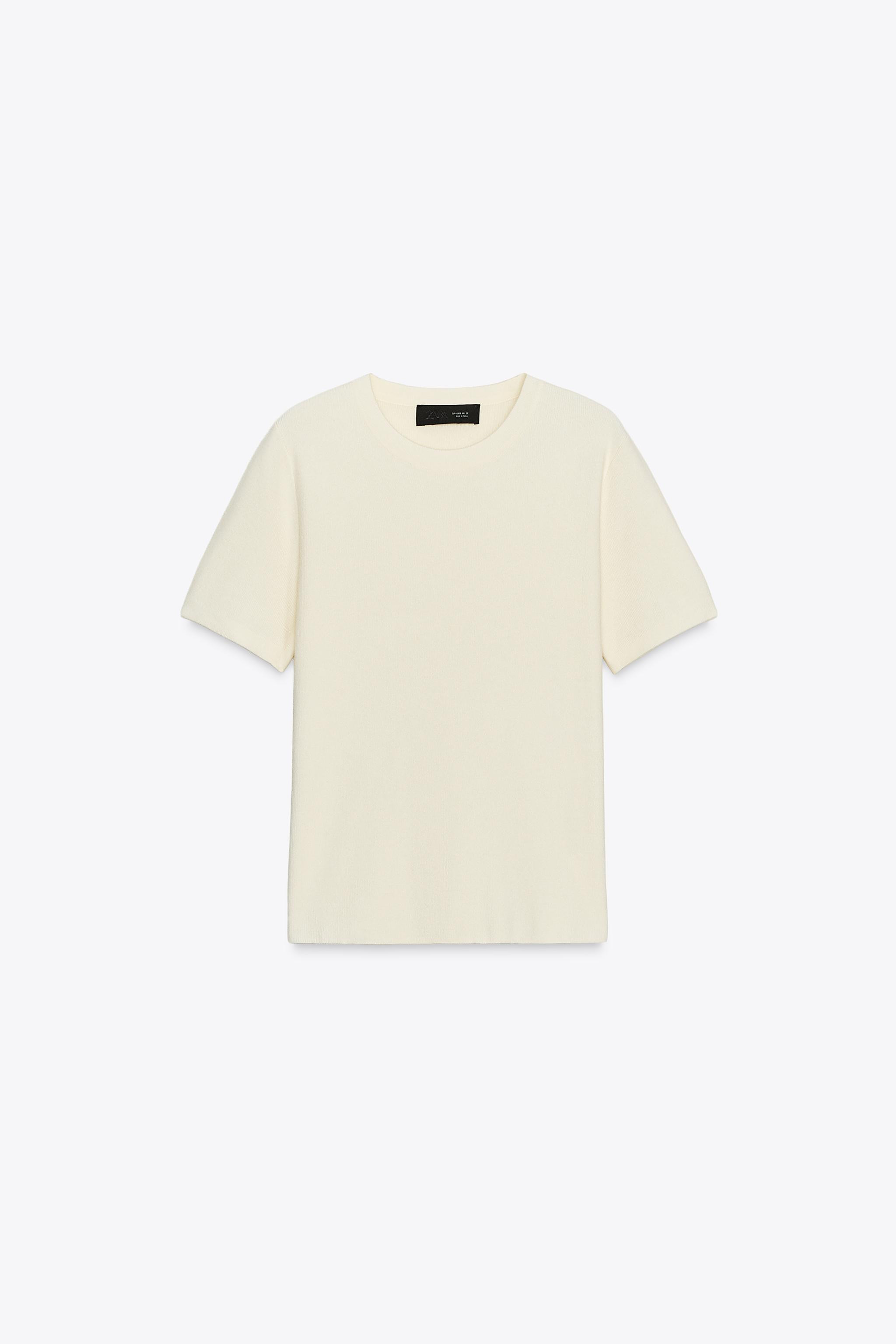 WEICHES KURZARM-STRICKTOP | Zara DE