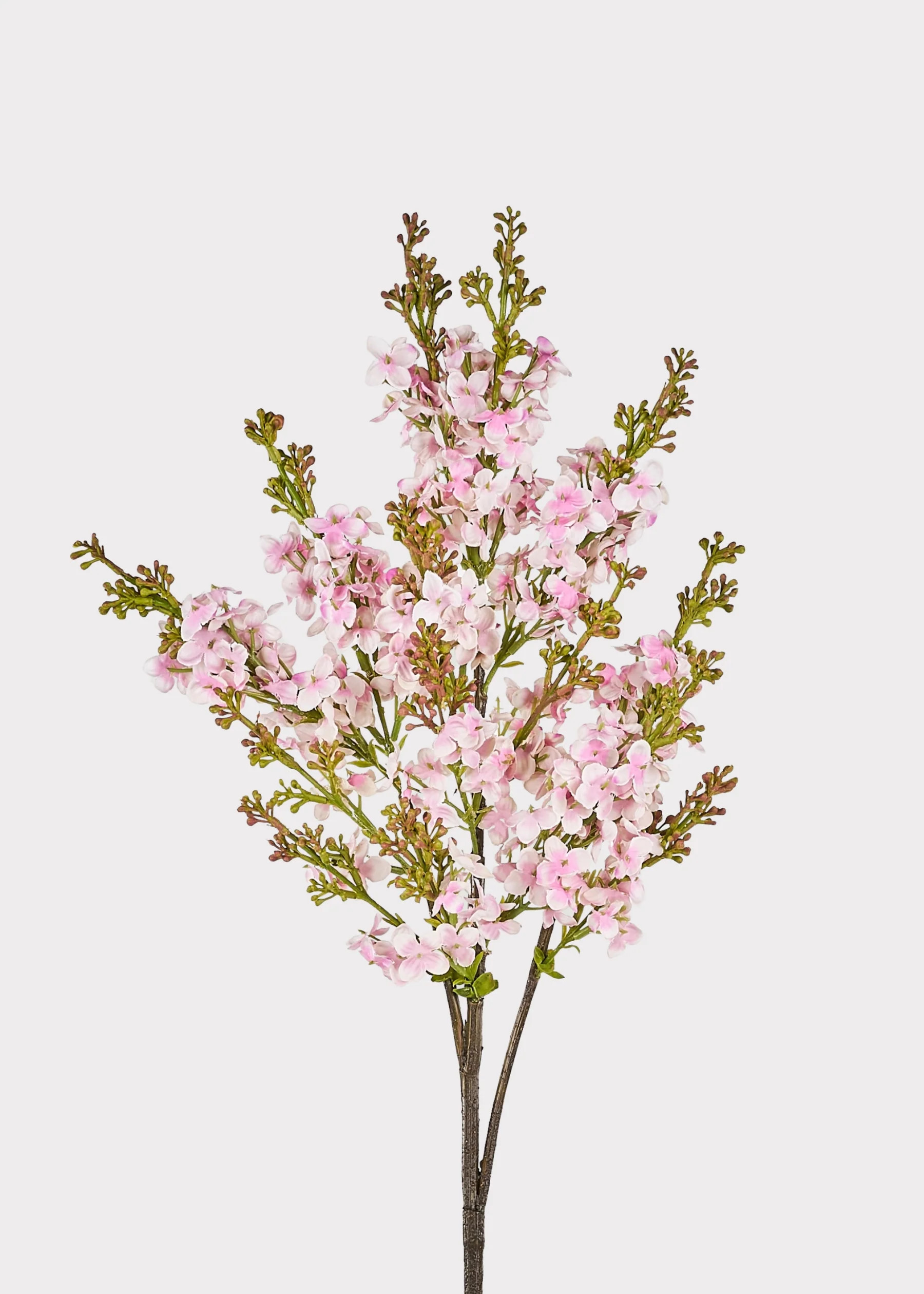 Faux Lilac Branch in Pink | Artificial Blooming Flowers | Afloral | Afloral