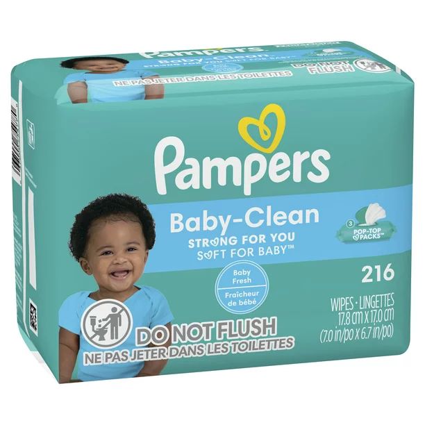 Pampers Baby Wipes Baby Fresh (Options Available) | Walmart (US)