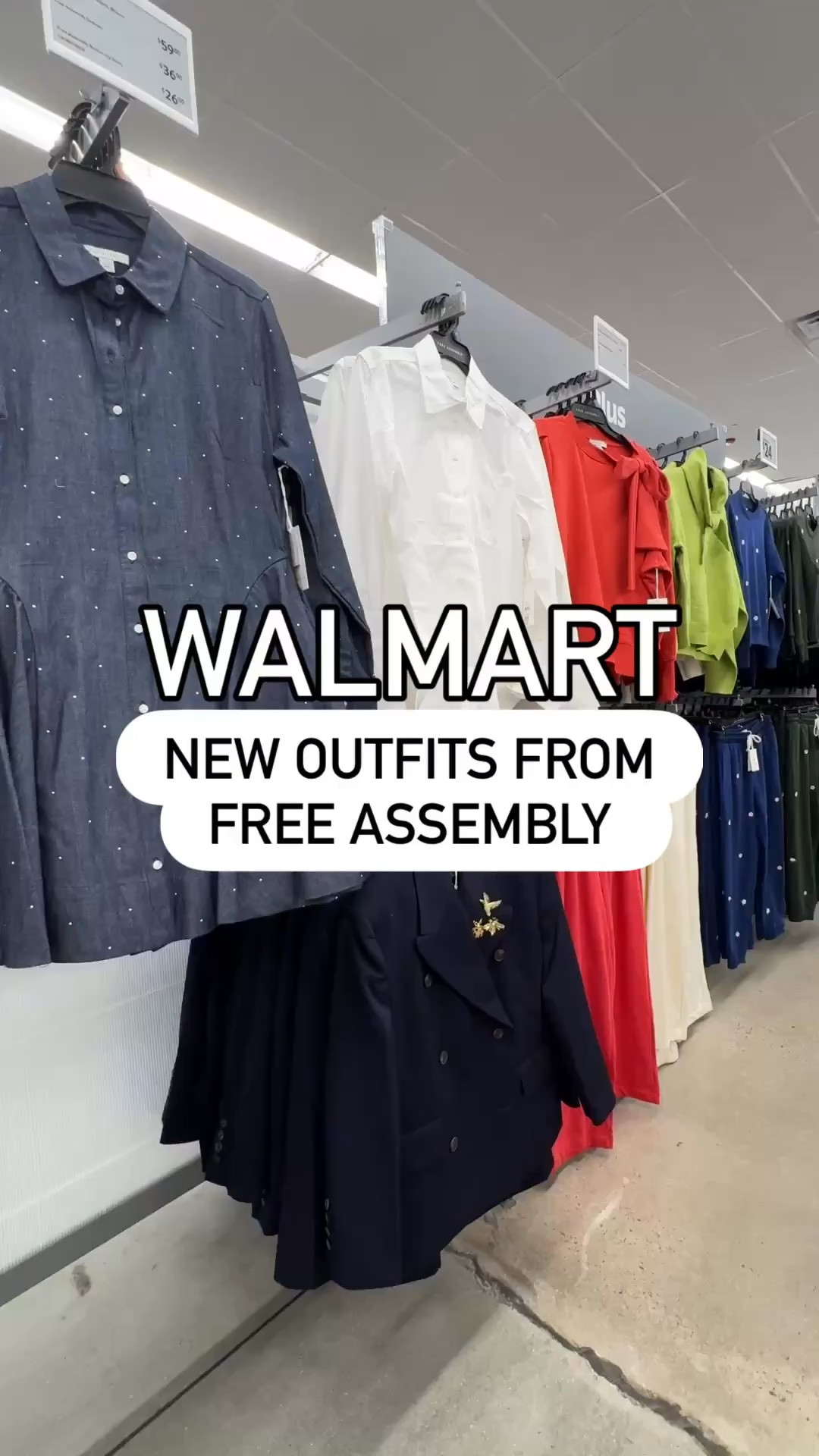 Instagram reel, Walmart new arrivals, free assembly, Walmart style, Walmart fashion