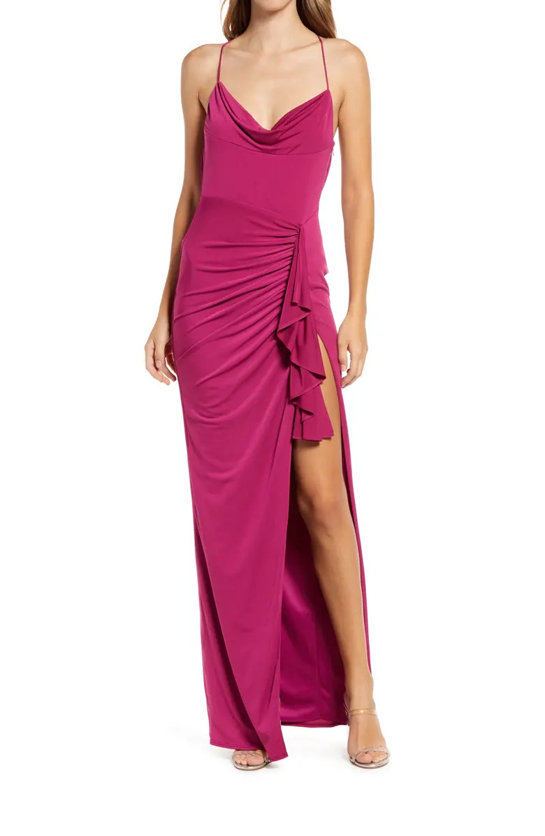 Katie May So Juicy Ruched Gown | Nordstrom | Nordstrom