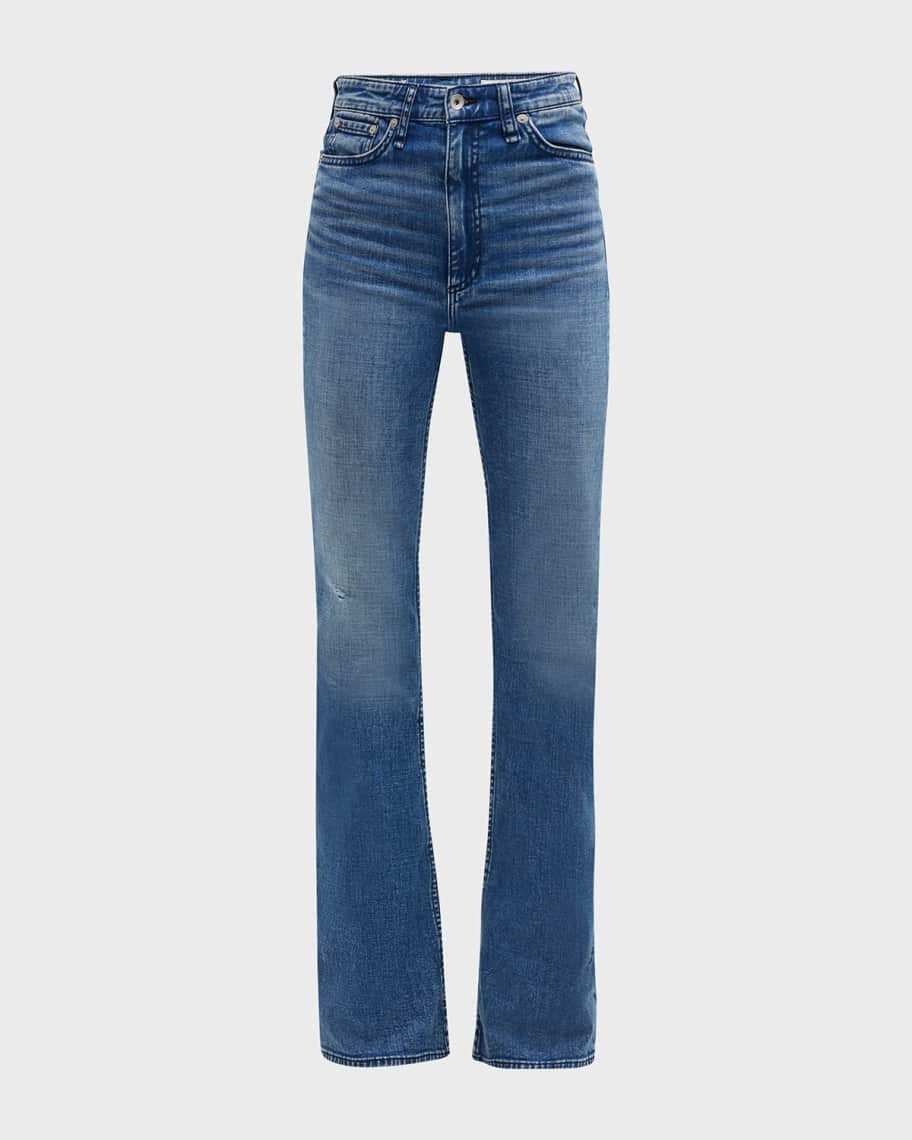 Rag & Bone Casey High-Rise Flared Jeans | Neiman Marcus