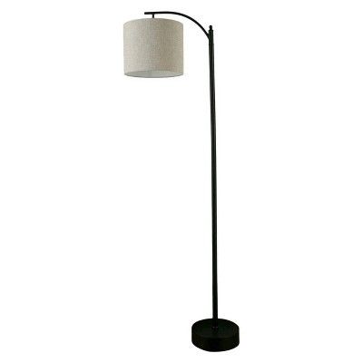 Downbridge Floor Lamp Tan (Includes CFL Light Bulb) - Threshold™ | Target