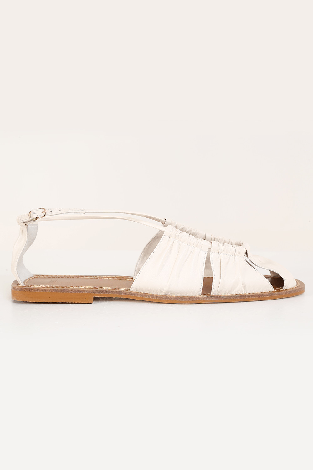 Sapatilha Tiras De Couro Framed - Offwhite | Gallerist (BR)