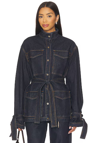 LIONESS Sweetness Overshirt in Indigo from Revolve.com | Revolve Clothing (Global)