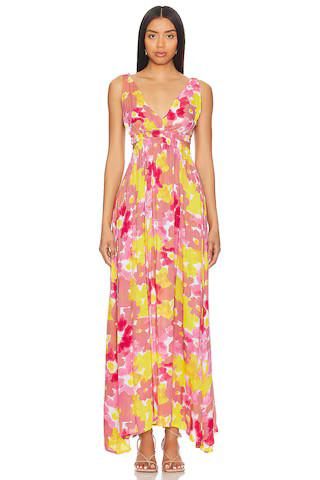 Hope Maxi Dress in Watercolor Dreams Mauve | Revolve Clothing (Global)