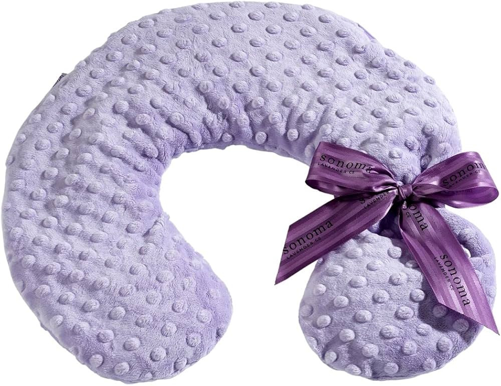 Sonoma Lavender Luxury Lavender Heatable/Chillable Neck Pillow, Microwaveable for Neck and Should... | Amazon (US)