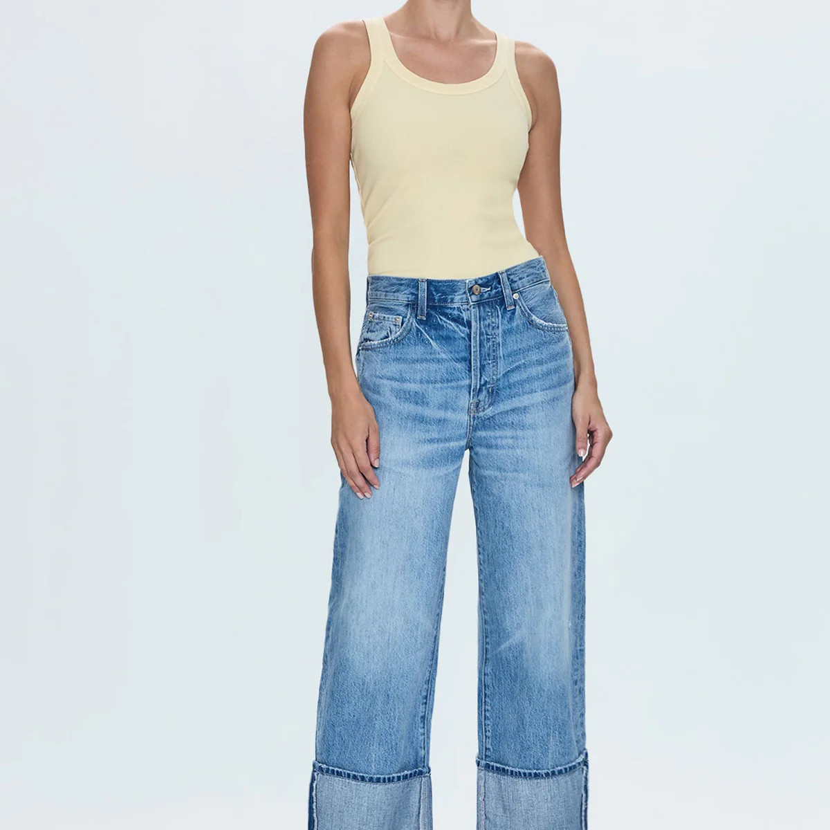 Pistola RYDER HIGH RISE CUFFED JEAN - ABROAD VINTAGE | The Collection TX 