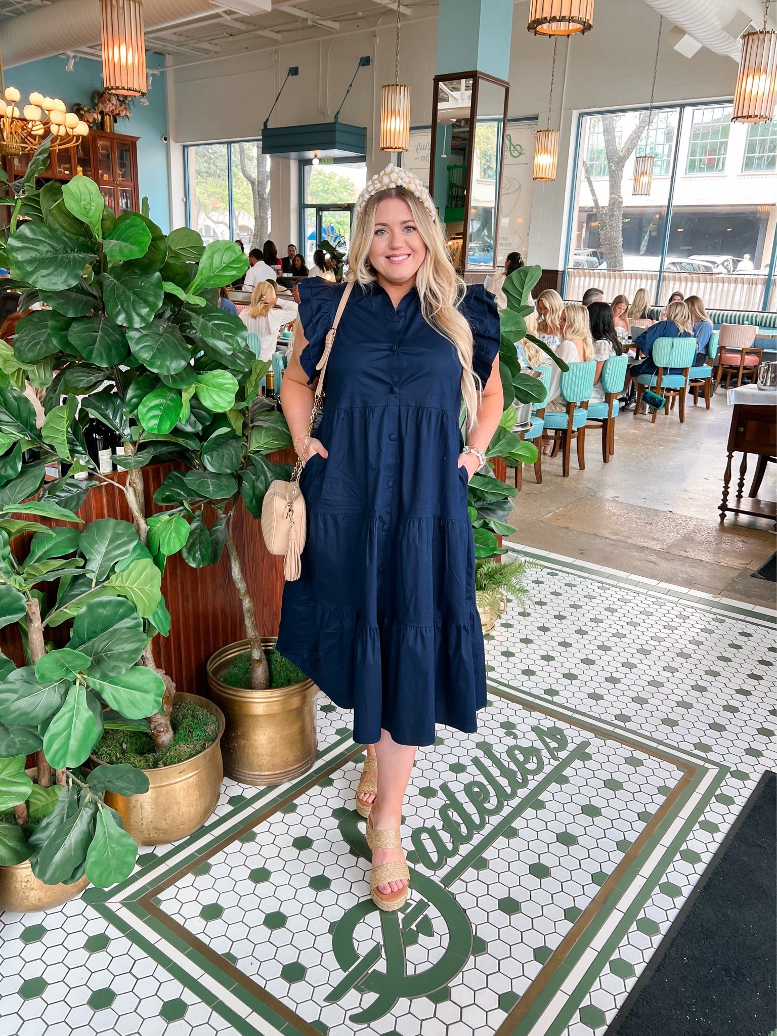 Sunday brunch with @purposeinthepink 🩷 I love this classy preppy dress and it’s on sale for only $35!

Grandmillennial dress, grandmillennial style, preppy dress, brunch outfit, Easter dress

#LTKfindsunder50 #LTKmidsize #LTKsalealert