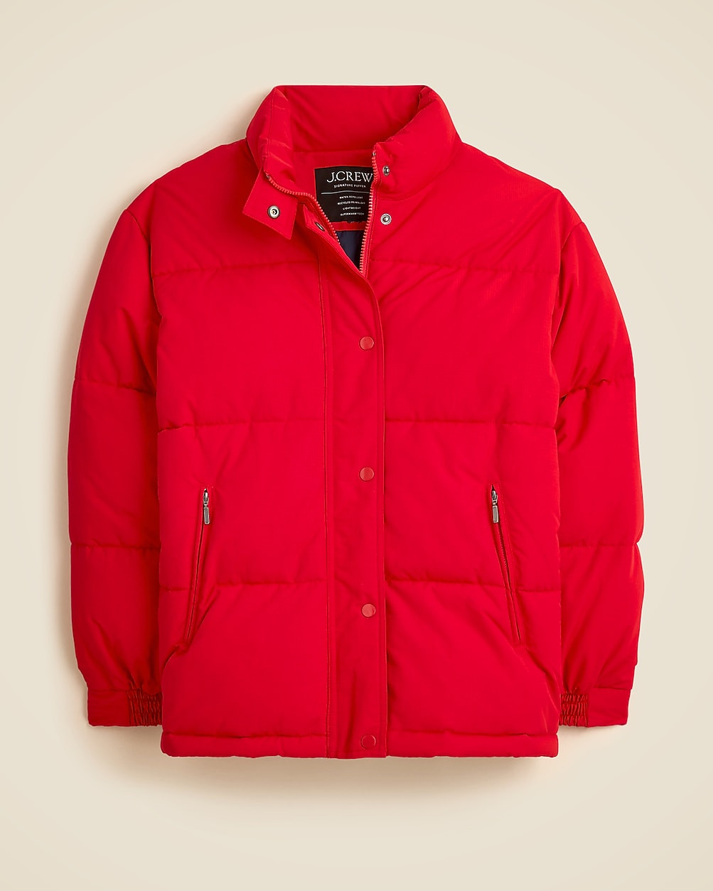Signature puffer jacket with PrimaLoft&reg; | J. Crew US