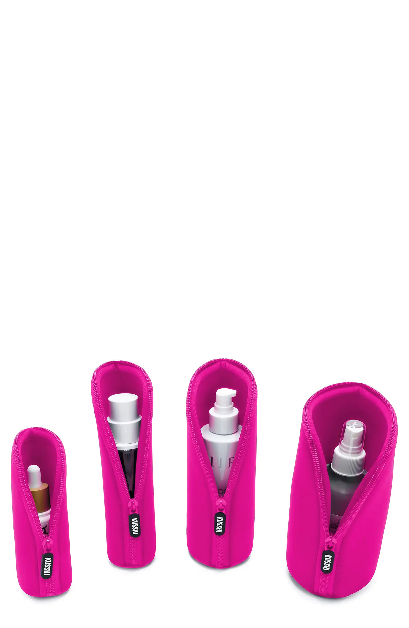Set of 4 Travel Bottle Protectors | Nordstrom