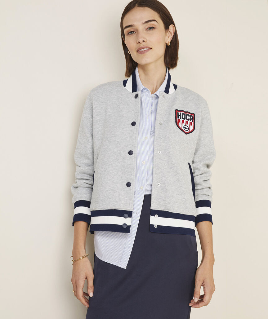 Women's Limited-Edition Head Of The Charles Varsity Bomber Jacket | vineyard vines