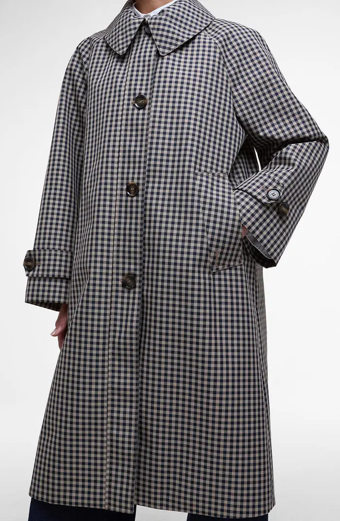 Nadine Check Showerproof Car Coat | Nordstrom