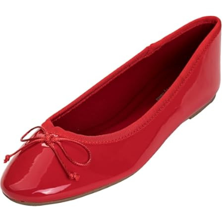Modatope Ballet Flats with Bow Ballerina Closed Square Toe Slip on Bowknot Flats Shoes for Women ... | Amazon (US)