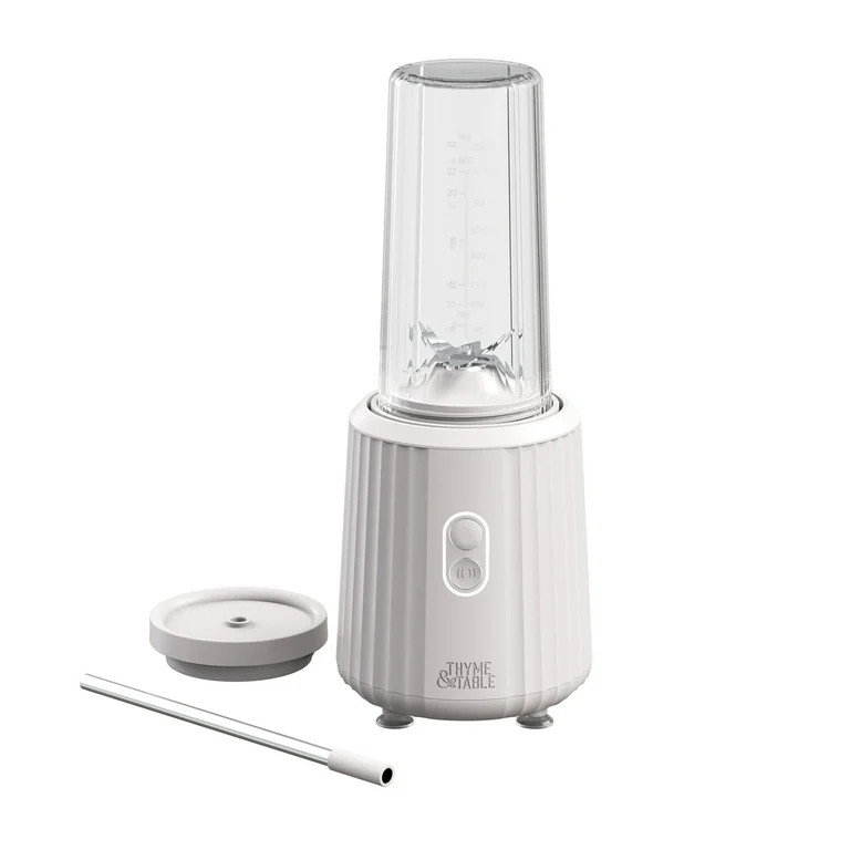 Thyme & Table Single Serve Blender, Sand White | Walmart (US)