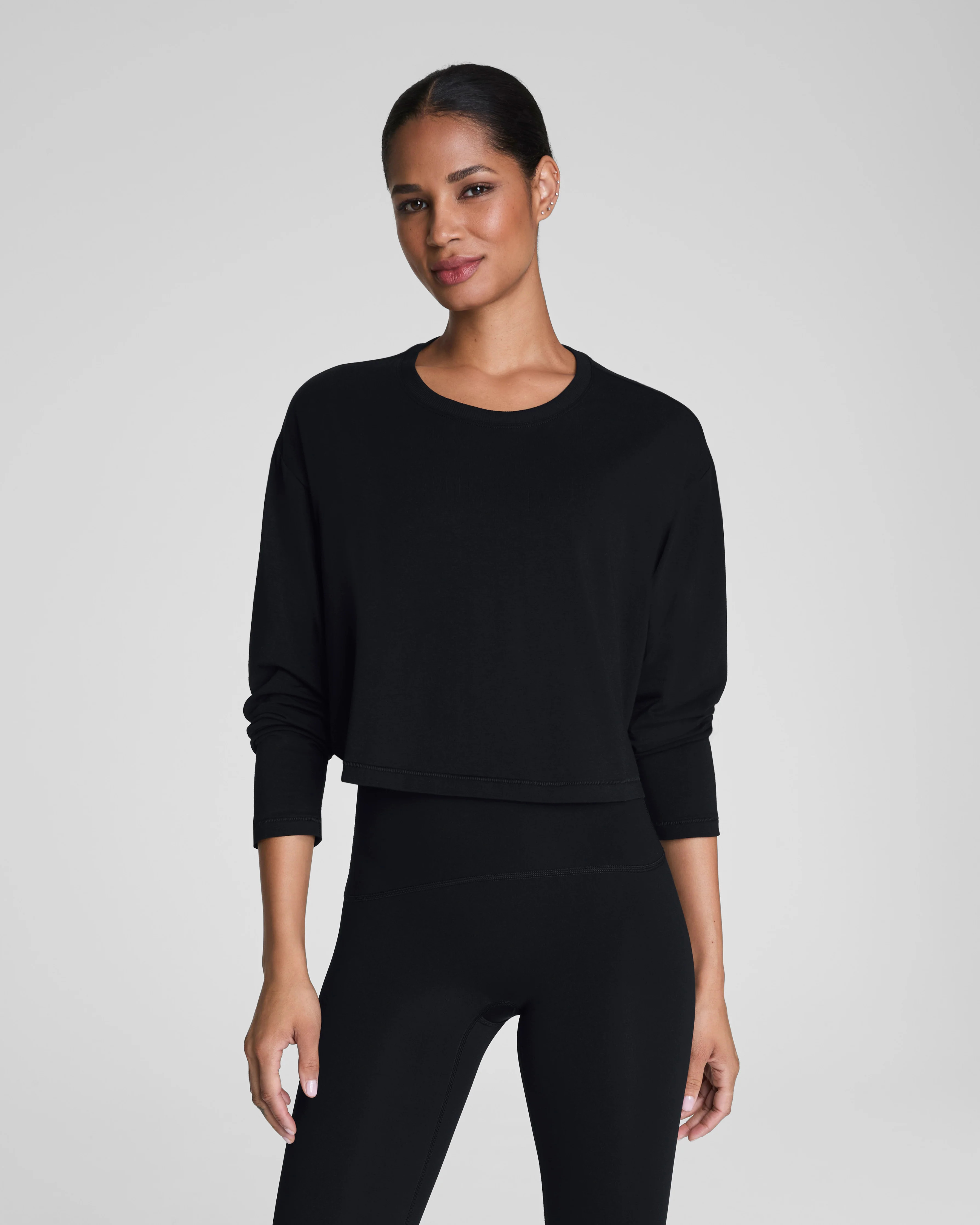 SPANX® OutpaceCropped Long Sleeve Top | Spanx