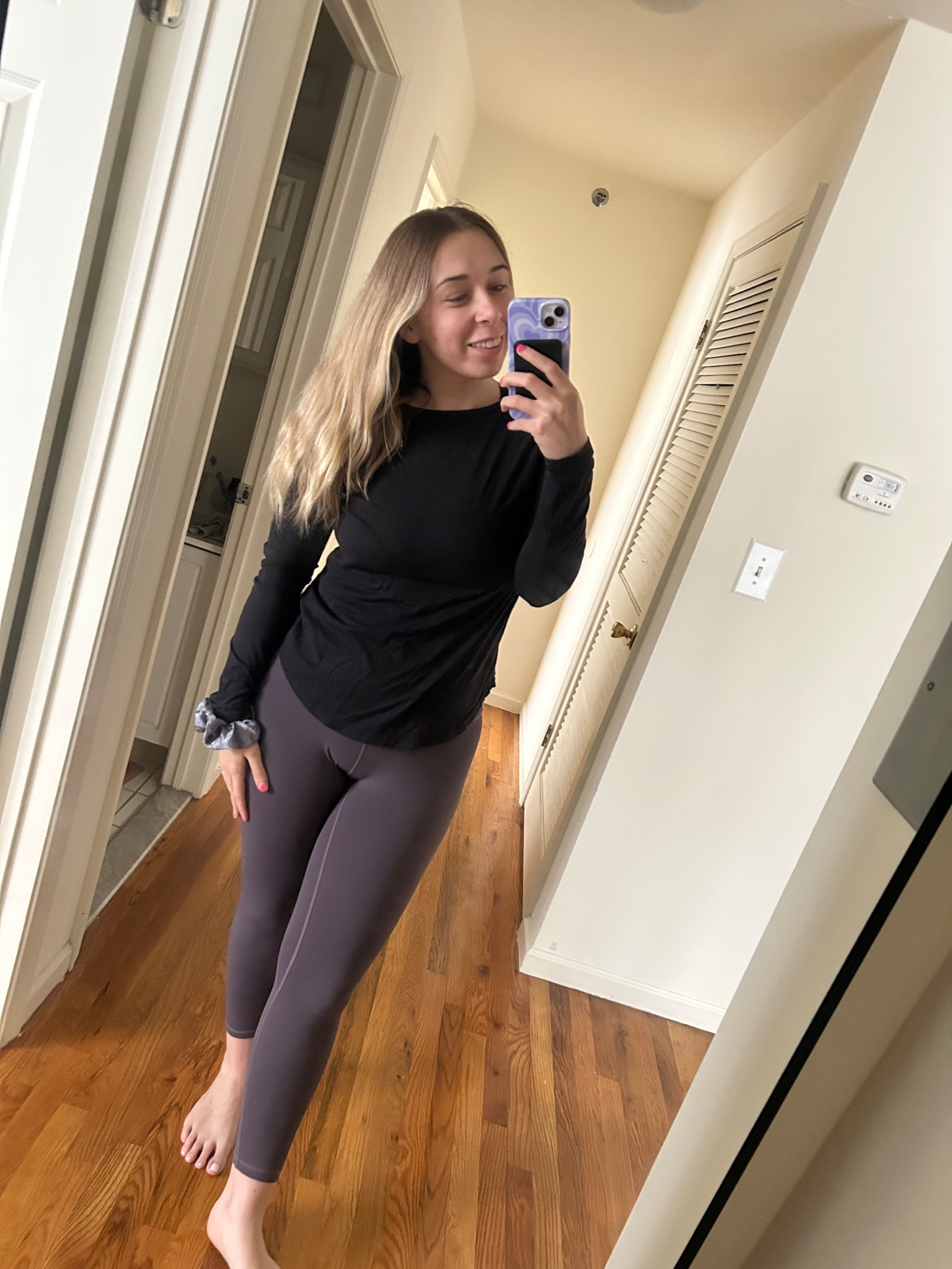 Let’s go workout!! Long sleeve black top and leggings are perfect for today’s workout 

#LTKCon #LTKActive #LTKU