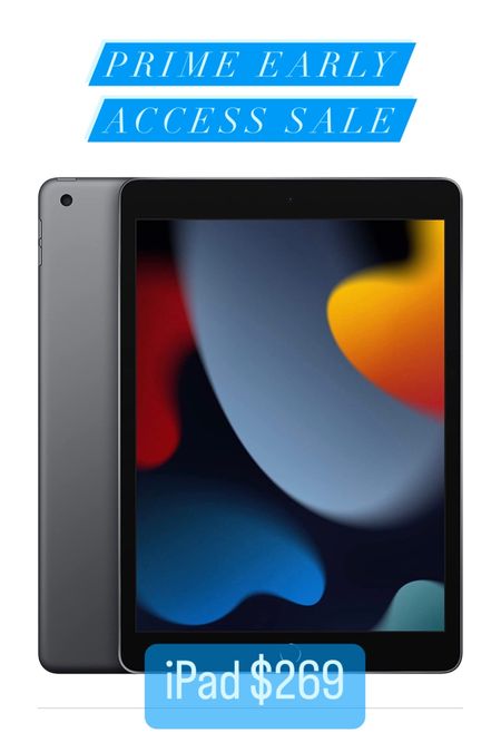 Apple iPad $269 - Prime Early Access Sale - Prime Day - Amazon Sale - Amazon Deal - Amazon deals 

#LTKGiftGuide #LTKfamily #LTKsalealert