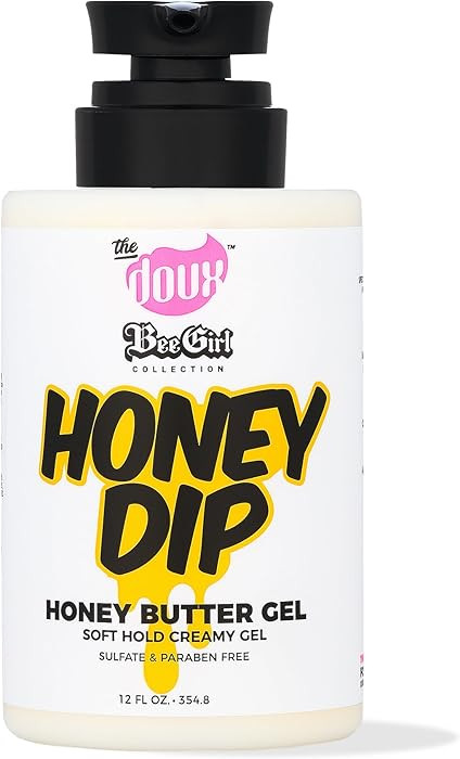 Bee Girls Honey Dip Honey Butter Gel for Curly Hair – Moisturizing Gel with Strong Hold, Shine ... | Amazon (US)
