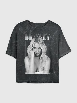 Britney Spears Graphic Boxy Cropped Tee | Gap (US)