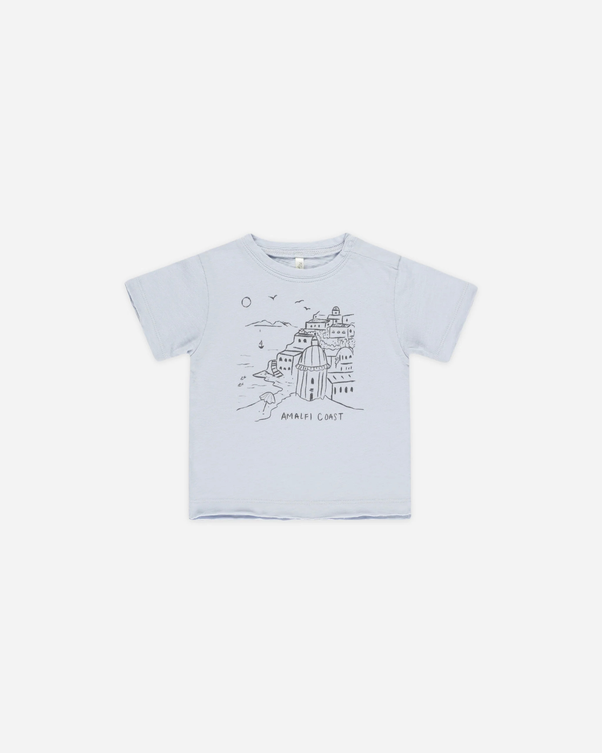 Raw Edge Tee || Amalfi Coast | Rylee + Cru