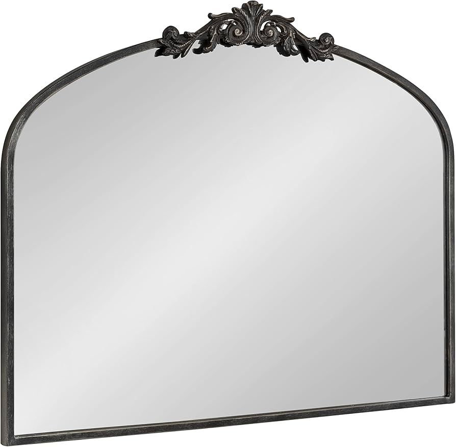 Kate and Laurel Arendahl Traditional Arch Mirror, 36x29, Black | Amazon (US)