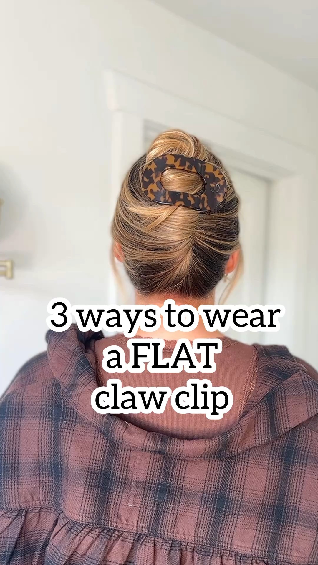 3 ways to wear a flat claw clip! These flat claw clips are super comfy and come in 3 sizes; small, medium, & large! #hairaccessories #flatclawclip #hairtutorial #easyhairstyles #clawclip #clawcliphairstyles 

#LTKStyleTip #LTKBeauty #LTKSaleAlert