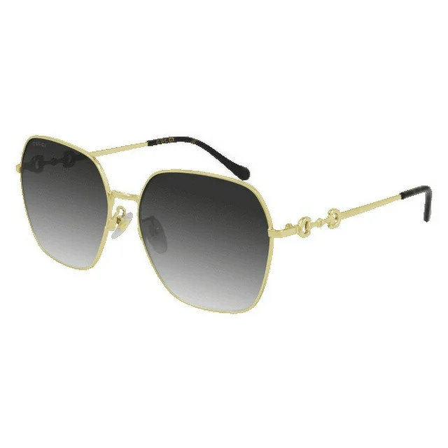 Gucci - GG0882SA-001 Women's Sunglasses Gold/Grey | Walmart (US)
