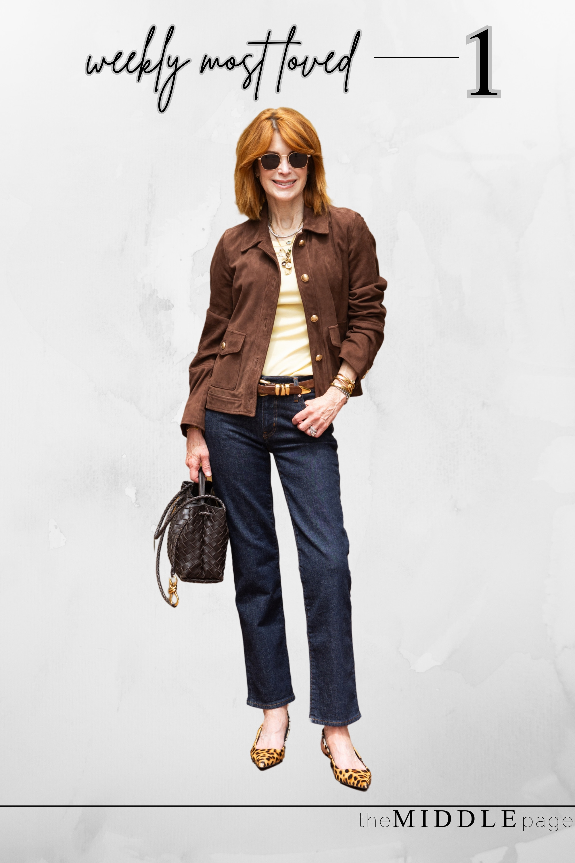 This chocolate brown suede jacket is such a beautiful fall layer, and it’s currently on sale. I love it with dark denim, a simple tee, and leopard flats for polished fall outfits, lunch, or casual date night looks. #LTKSaleAlert #LTKOver40 #FallOutfits #DateNightOutfits #BusinessCasualWorkwear 

 #LTKootd #LTKSeasonal #LTKOver40
