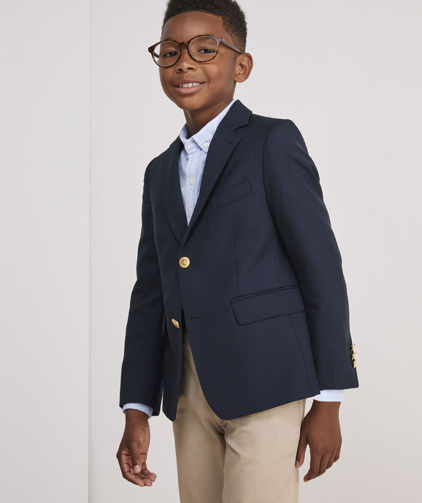 Kids' Boathouse Performance Wool Blazer (8-18) | vineyard vines