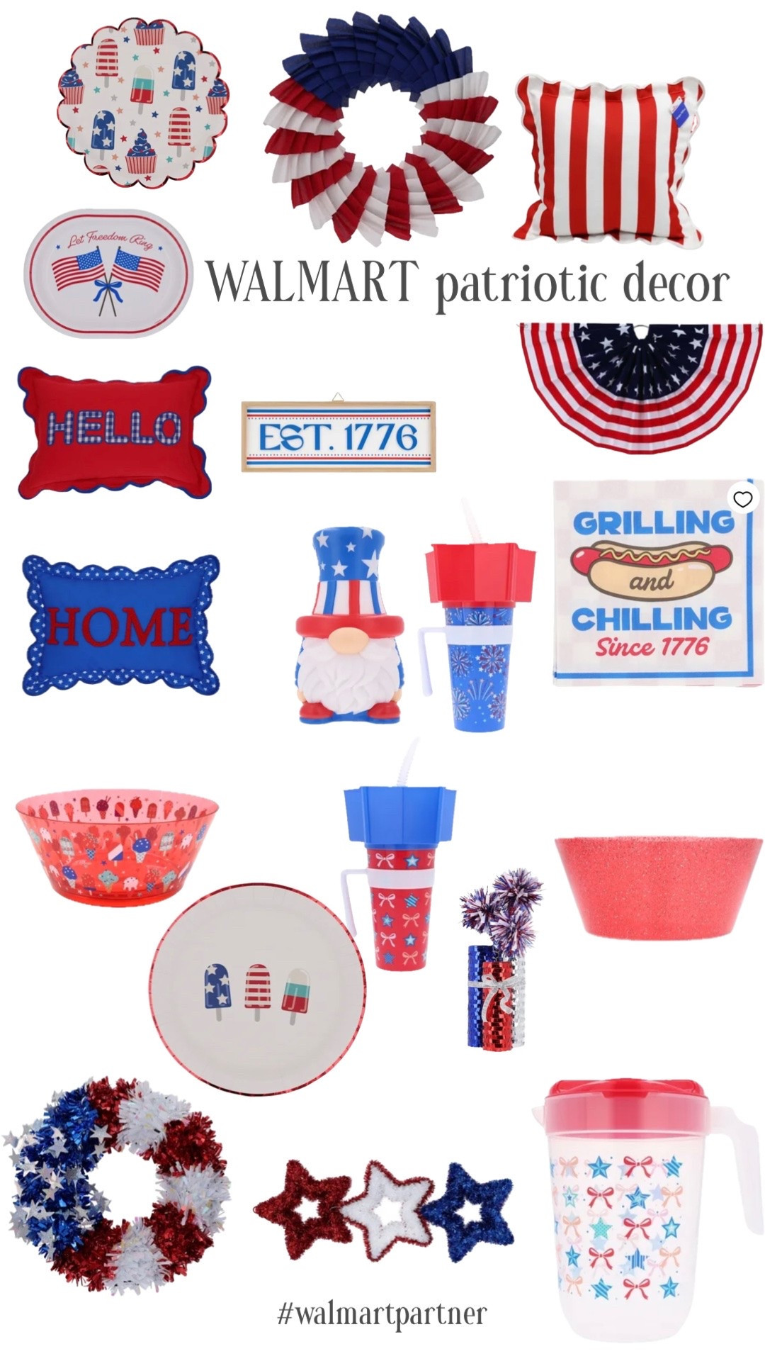Walmart Patriotic fun!

#LTKSeasonal
