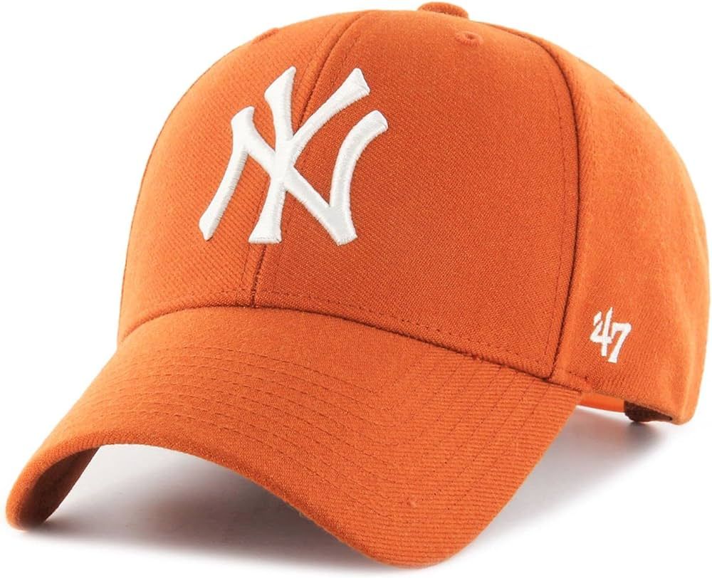 '47 York Yankees MVP Snapback Cap - Burnt Orange | Amazon (CA)
