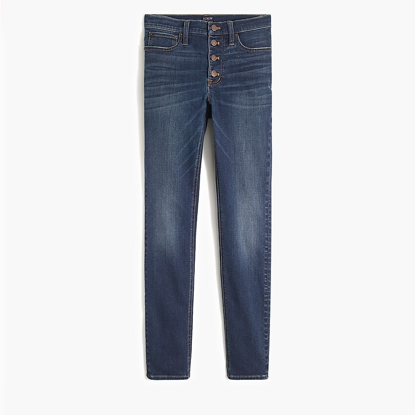 9" high-rise skinny jean in signature stretch | J.Crew Factory