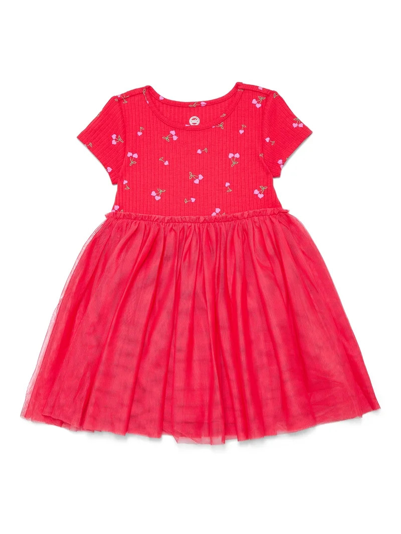 Wonder Nation Toddler Girls Tutu Dress, Sizes 12M-5T | Walmart (US)