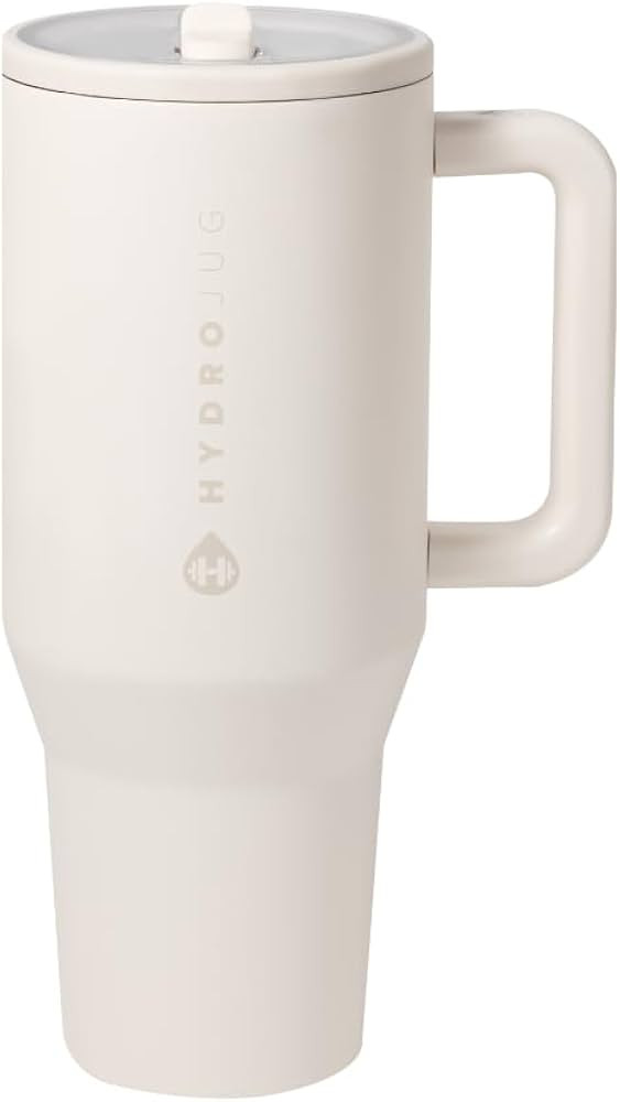 HydroJug Traveler - 32 oz Water Bottle with Handle & Flip Straw - Fits in Cup Holder, Leak Resist... | Amazon (US)