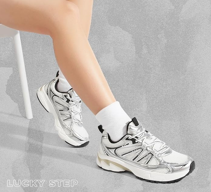 Walking Shoes Sport Trendy Athletic Breathable material|Anit Slip|Gym Workout Casual Work | Amazon (US)