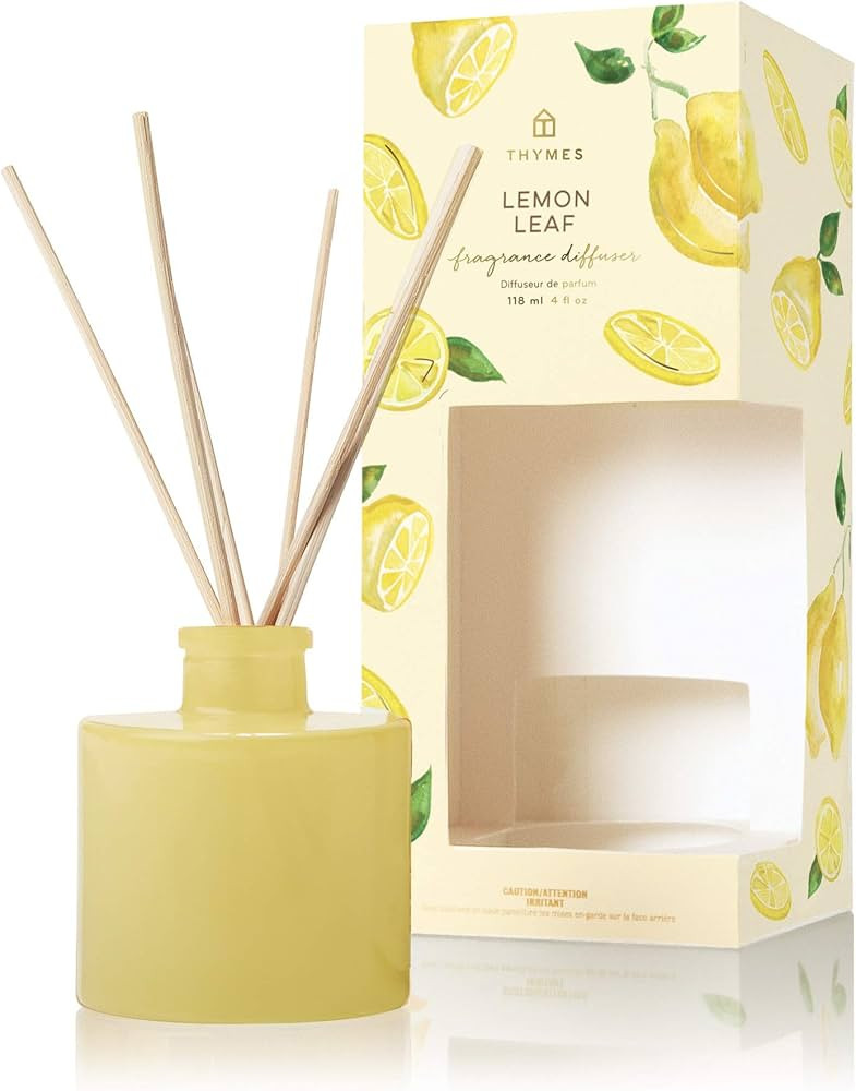 Thymes Petite Reed Diffuser - 4 Fl Oz - Lemon Leaf | Amazon (US)