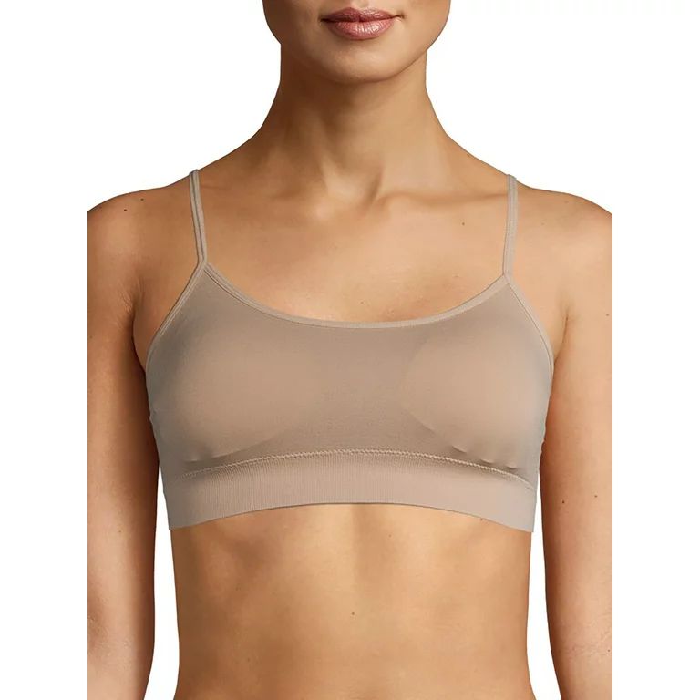 No Boundaries Women's or Juniors' Seamless Convertible Cami Bra | Walmart (US)