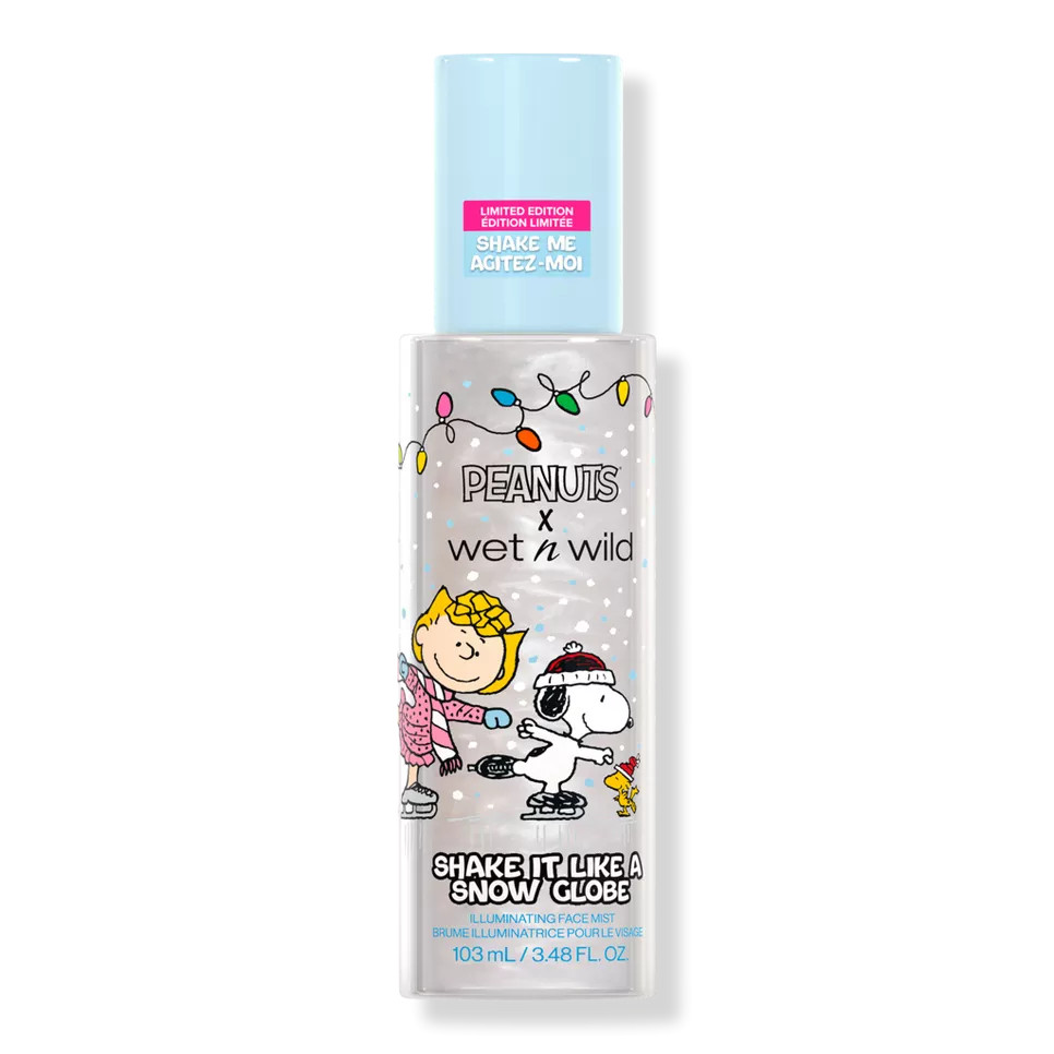 Peanuts Shake It Like A Snowglobe Illuminating Facial Mist | Ulta