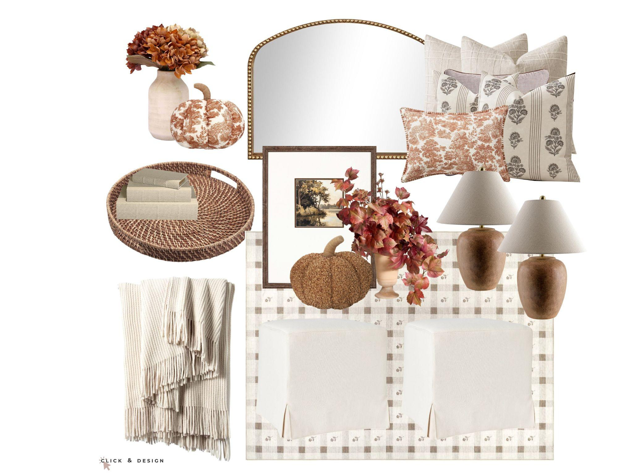 Its time to decorate for Fall! Here are some our fall favorite decorative items.  

 