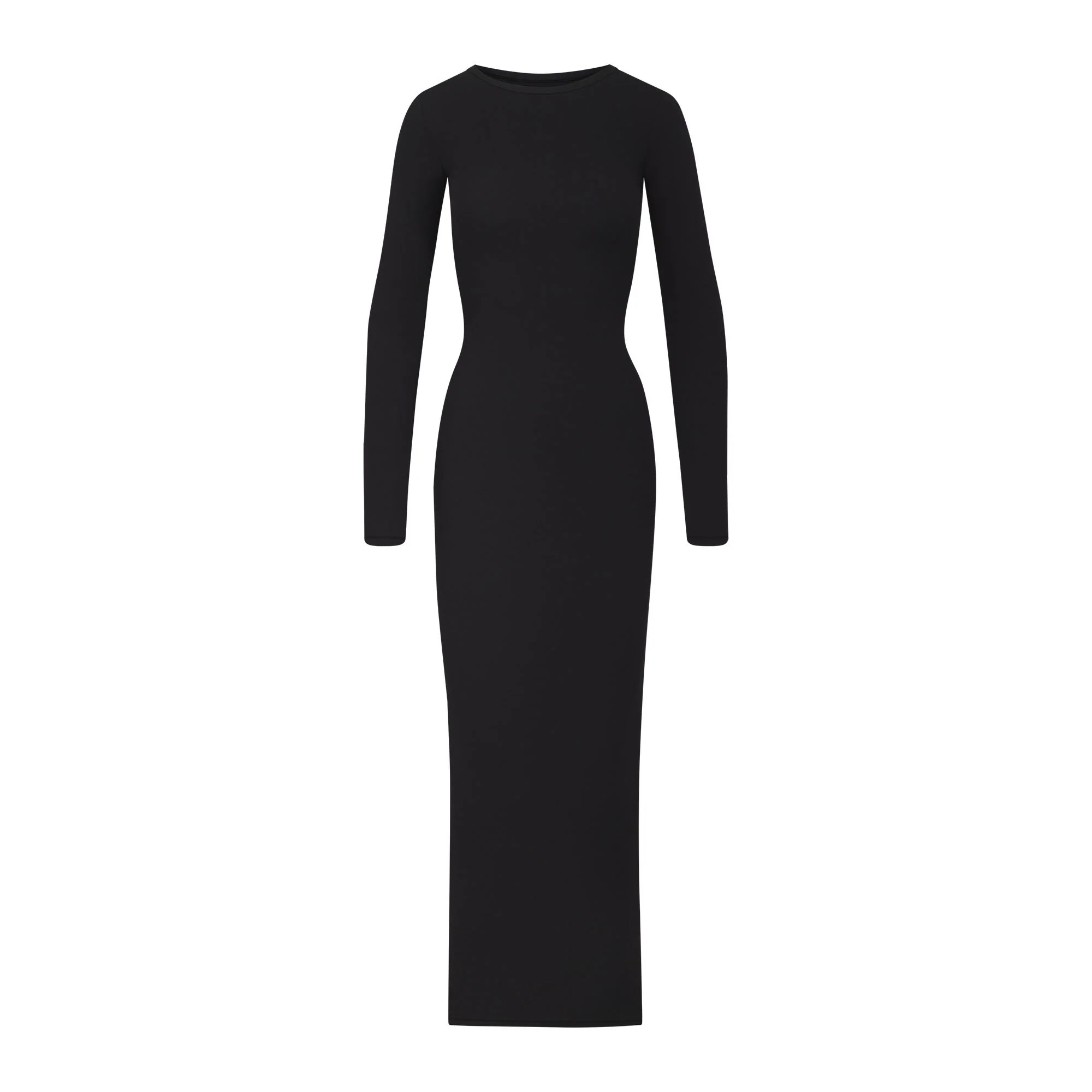 CREW NECK LONG SLEEVE DRESS | SKIMS (US)