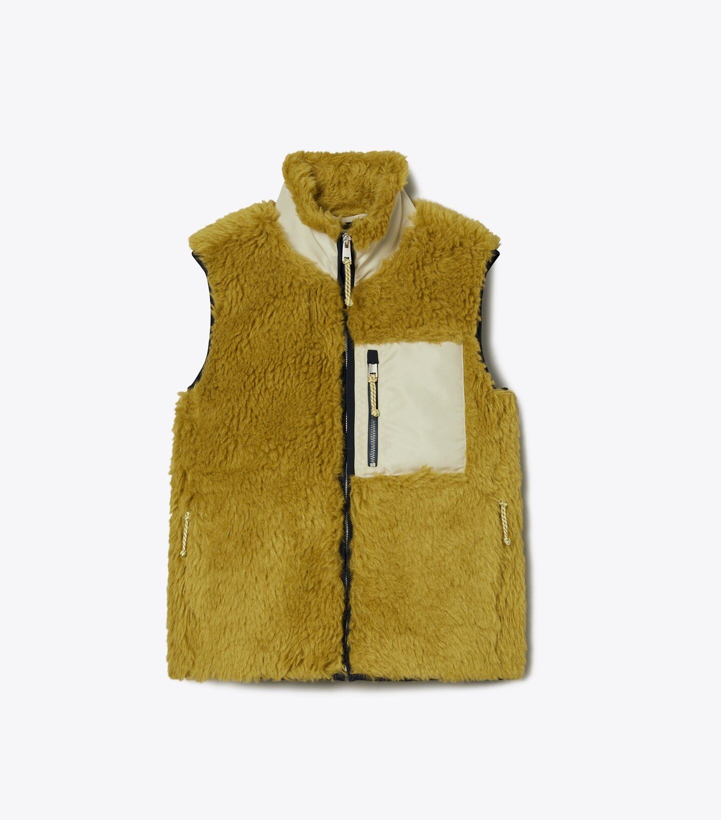 FLEECE ZIP VEST | Tory Burch (US)