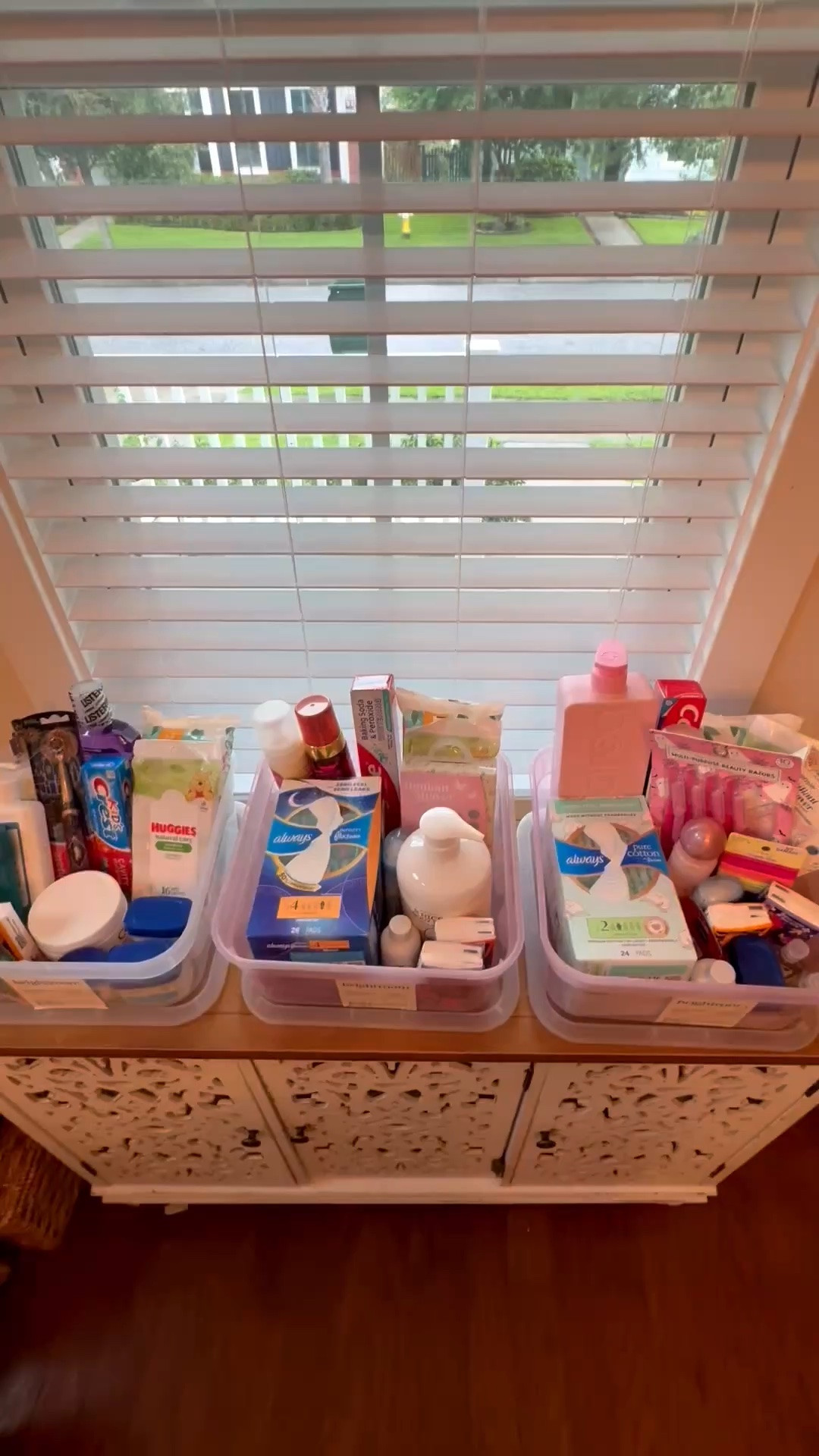 Back to School Bins of Skin and Hygiene Care for our kiddos. Tried to gather most of what they’ll use as they get ready on busy school mornings. No searching for stuff and wondering if we’re out of anything.

#LTKmorningroutine