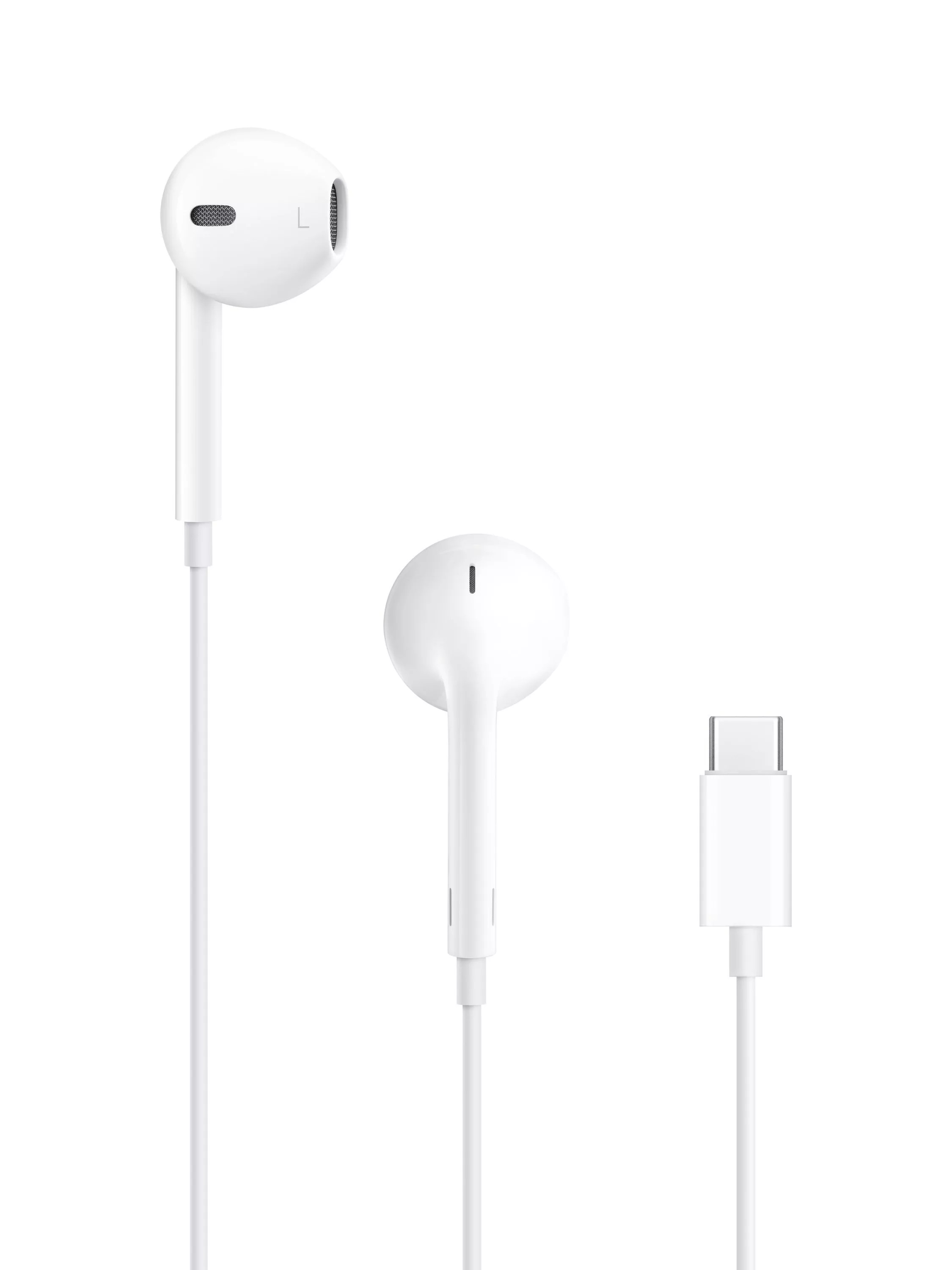 Apple EarPods with Remote and Mic, USB-C, 2023, White | John Lewis (UK)