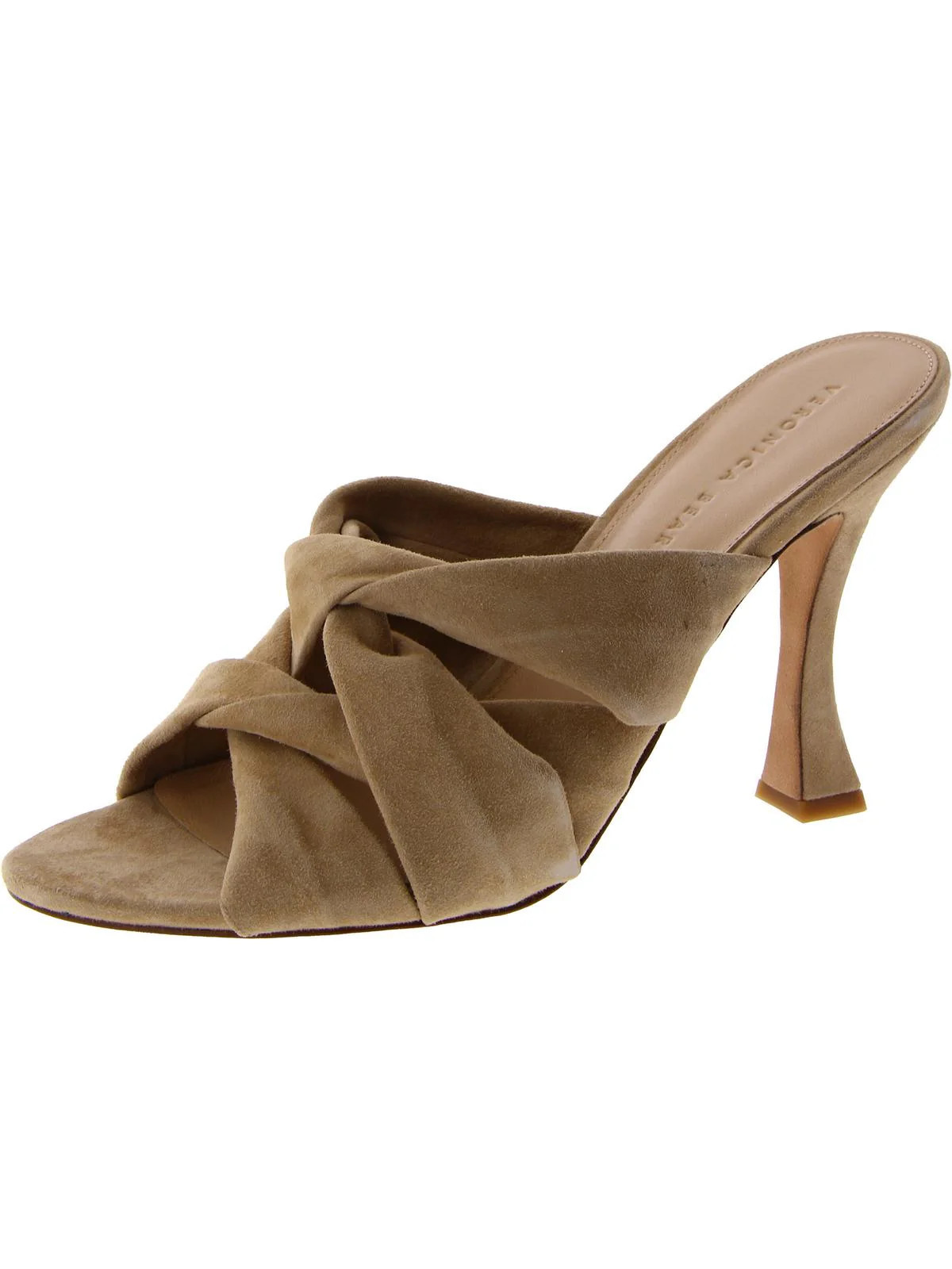 Alin Womens Suede Slip-On Heels | Shop Simon