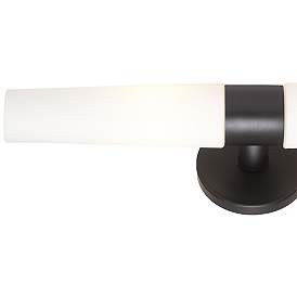 George Kovacs Saber 21" Wide Coal LED Bath Light | Lamps Plus